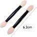 50 Pack Eyeshadow Brushes Disposable Dual Sided Eyeshadow Brush Sponge Tipped Oval Makeup Applicator - Buy Online on GoSupps.com