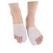 Hemoton 1 Pair Toe Separators Gel Toe Separator Toe Separators for Bunions Thumb Head Splitter White Toe Spacer Toe Spacer for Bunion