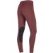Kerrits Flow Rise Knee Patch Performance Tight - Small Mahogany - Buy Online on GoSupps.com