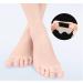 Gel Toe Separators 3 Pairs - Fabric Toe Spacers for Bunions & Hammer Toes Pain Relief - Buy Online on GoSupps.com