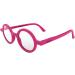 Moley London Pink Reading Glasses 1.5x - Stylish Round Readers with Spring Hinges - Buy Online on GoSupps.com