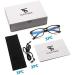 Suertree Anti Blue Light Reading Glasses 3 Pack - Unisex Computer Glasses 0.0X Brown Diopter - Buy Online on GoSupps.com