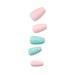 KISS IMPRESS Press-On Manicure Dew Drop - Medium Length Square Nails with PureFit Technology | 30 Artificial Nails & Accessories - Buy Online on GoSupps.com