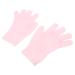 Housoutil 1 Pair Moisturizing Gloves Anti- Wrinkle Gloves Glove Lotion Hand Moisturizing Finger Gloves Womens Mittens Anti-Wrinkle Gloves Gloves Facial Mask Pink Spa Sebs
