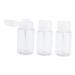Beatifufu Travel Makeup Remover Bottle Set 3 Pump Bottles 160ml Capacity Leakproof and Easy to Use