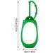 Verloco Hand Sanitizer Silicone Holder | Universal Protective Cover for Portable Bottles | 19.8 x 4 cm | Ideal for Scooters & On-the-Go - Buy Online on GoSupps.com