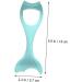 WOONEKY Make Up Stencils 2pcs Heated Lash Curler Silicone Eyeliner Make up Aid Masks Spoon Make up Aid Tools Ruler Usb 15x5.7cm - Buy Online on GoSupps.com