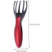 Beavorty Multitools Vibrating Head Massager - Mini Scalp & Hand Massage Device Portable Battery-Powered Multi-Purpose Tool in Red - Buy Online on GoSupps.com