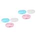 Healeeved 6 Stk silicone milk toothbrush 360-degree toothbrush baby toothbrush fingers oral care for babies cubes for babies training toothbrush made of silicone child banana pebbles chew 1 piece (1 Pack) different colors x 2 pieces