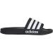 adidas Unisex Shower Slide Sandal 10 - Core Black/White/Black | Lightweight & Comfortable - Buy Online on GoSupps.com