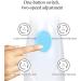 High-End Silicone Facial Cleansing Brush | Exfoliating & Blackhead Cleaning Pores | USB Electric Cleaning Brush (Blue) - Buy Online on GoSupps.com