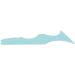 5 In 1 Silicone Beauty Ruler Eyebrow Pencil Smoky Eyeshadow Applicators Plate Winged Tip Eyeliner Aid Reusable Multi Purpose Silicone Eyebrow Pencil Stencil for Cosmetic Lipstick Blue - Buy Online on GoSupps.com