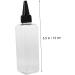 DOITOOL 15pi ces Bouteille De Teinture Capillaire Carr e Plastique Transparent Avec Goulot Pour Coloration Cheveux Flacon De Coloration Cheveux - Buy Online on GoSupps.com