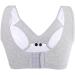 AYNEFY Nursing Bra - Lightly Padded Cotton for Breastfeeding & Pregnancy (XL Gray) | Prevents Sagging International Shipping Available - Buy Online on GoSupps.com