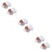 FOMIYES 6 Pcs Loose Pigment Eyeshadow Loose Eyeshadow Glitter Eye Shadow Highlighter 1 count (Pack of 1) Goldenx3pcs