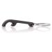 Personalised Black Bottle/Drink Can Opener Keyring - Engraved with Your Custom Text