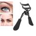 Eye Lash Curler Eyelash Curler Professional Stainless Steel Eyelash Curler Silicone Ring Pad Eye Lash Curling Tool Fits All Eye Shape Ideal Girls(Black)