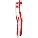 FC Bayern Munich Toothbrush Set of 2 - Medium Red-White | Official FCB Merchandise - Buy Online on GoSupps.com