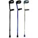 GHFTCCF Adult Crutches Medical Elbow Crutch Folding Aluminum Crutch Height Adjustable Telescopic Forearm Crutch Walking Crutch for Adult Youth Convenient Silver - Buy Online on GoSupps.com