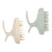 Tovinanna 2st Shampoo brush massage comb nursing brush cleaning brush solution massage device hair shampoo headhaar washers hair scalp washes wet and dry massage brush brush head TPE