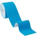 5M Kinesiology Elastic Tape - Sky Blue Sports Physio Muscle Strain Injury Support - Premium Quality for Effective Relief - Buy Online on GoSupps.com