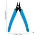 AKOAK Stainless Steel Nail Art Scissors with Rhinestone Remover, Metal Chain Cutter, and 5 Diagonal Pliers - Manicure Tools Set - Buy Online on GoSupps.com