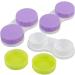 3 Pack Contact Lens Cases Holder Box Left/Right Eyes - 3 Colours - Buy Online on GoSupps.com