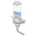 Vannon Dog Water Dispenser for Cage Leakproof Crate Water Bottle for Dogs & Cats & Rabbits Pet Auto Feeding Water Bottle Nozzle Diameter: 12mm, Top Fill, BPA Free 34oz Grey