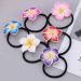 LEORX 12pcs Colorful Plumeria Hair Ties - Soft Ceramic Flower Hair Accessories - Buy Online on GoSupps.com
