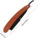 Magiclulu Manual Razor Holder Bracket - Professional Barber Tools for Clear Face & Beard - Red Sandalwood | 14.8x2.7x0.9cm - Buy Online on GoSupps.com