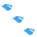 FOMIYES 3 Pairs Shoe Inserts Flat Foot Insoles Shoes Pad for Flatfoot Foot Arch Support Insole Sports Shoes Insoles Arch Pad Flatfoot Insoles Half Pad Non-Slip Men and Women