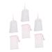 SOESFOUFU 6pcs Net Soap Exfoliating Bath Exfoliating Soap Pouch Foaming Nets or