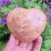 Crystal Decoration Natural Orange Moonstone Crystal Heart Shaped Stones Specimen Decor Gift Natural Stones and Minerals Home Decoration ERTEYIN - Buy Online on GoSupps.com