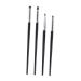 Mikinona 4pcs Eyeliner Brush Eye Brush for Makeup Eye Precision Brush Black Makeup Brush