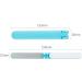 Desikixudy Folding Nail File Double Side Nail Grinding Sanding Remove Buffer UV Gel Polish Manicure Tool Blue - Buy Online on GoSupps.com