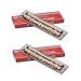 2Sets Dental Acrylic Resin Denture Tooth Kit False Tooth 23 A2 for Halloween Horror Teeth(28 Pcs/Set)