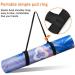 Buy Ptjjxa 2-Piece Adjustable Yoga Mat Strap - Durable Polyester & Cotton for Training Outdoor & Sports - Buy Online on GoSupps.com