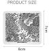 Flower Girl Nail Art Stamping Plate - Multi-Pattern Stencil Print Image Tool FL014 - Buy Online on GoSupps.com