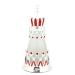 DFJOENVLDKHFE Vintage Patterned Glass Refillable Perfume Bottle Wedding Ladies Gifts (Size : Silver Red Crown Color : 25) Silver Red Crown 25