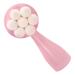 Didiseaon Facial Scrubber Double Sided Facial Cleansing Brush Face Exfoliation Brush Silicone Facial Face Exfoliator Face Cleansing Tool Face Wash The Face 3D Fiber Wool Washing Device Pink