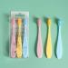 SUICRA Soft Toothbrushes Set - 3 Pack with Plastic Case | International Shipping Available - Buy Online on GoSupps.com