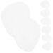 5 Pairs Anti-Slip Insoles Adhesive Forefoot Pad Plantar Insole Anti- Slip Insoles Foot Pads Gel Cushions Shoe Inserts for Heels Gel De Cejas Transparente Non-Slip