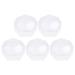 Toyandona 5er-Box Schnuller Storage Box bib snuller case pacifier holder case pacifier holder case storage container for pacifier empty box pp-plastic mother storage