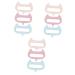 ULTECHNOVO 9pcs massager tool manual brush silica gel