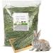 MK Home Textile Timothy Rabbit Hay - Fresh Feeding Hay for Rabbits & Guinea Pigs Green Dust-Free Long-Stem Sun-Dried Feeding Hay 100% Natural Food (1 KG) - Buy Online on GoSupps.com