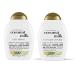 OGX Nourishing Coconut Milk Shampoo & Conditioner - Hydrating & Repairing - 13 Oz | International Shipping Available - Buy Online on GoSupps.com