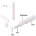 12 Pcs Essential Oil Blank Nasal Inhaler Tubes Refillable Empty Plastic White Nasal Inhalers Sticks for DIY Essential Oil and Other Liquid with 12 Pcs Cotton Wicks - Buy Online on GoSupps.com