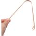 TOSSPER Copper Tongue Cleaner - Non-Gagging Metal Tongue Scraper for Unisex Oral Care | Best Dental Hygiene Tool - Buy Online on GoSupps.com