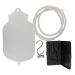 3.5 liter silicone enema set with comfort tip.