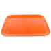 LABRIMP Snack Serving Dish 1pc Tray Wedding Decor Cake Stand Appetizer Plates Outdoor Decor Fruit Plate Breakfast Dessert Plate 38.5X28.5X2CM Orange